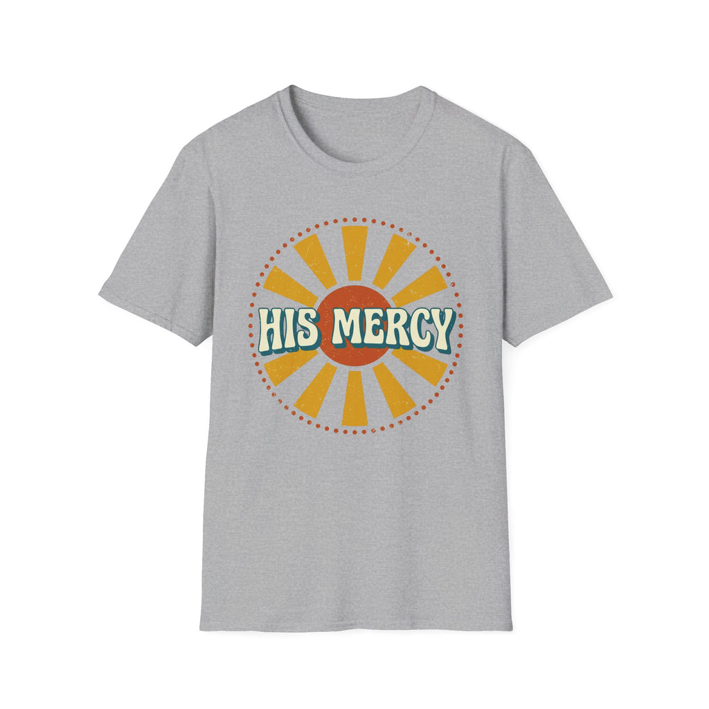 His Mercy Retro T-Shirt