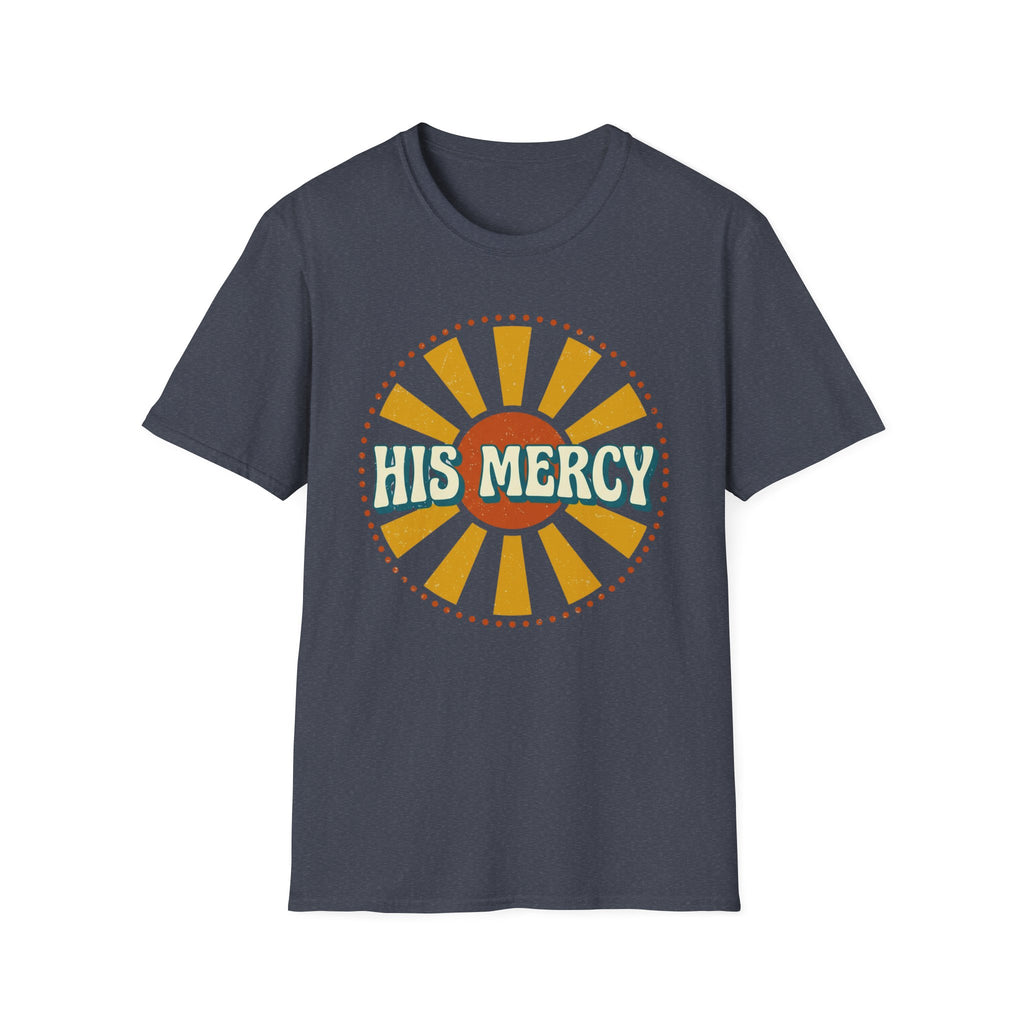 His Mercy Retro T-Shirt