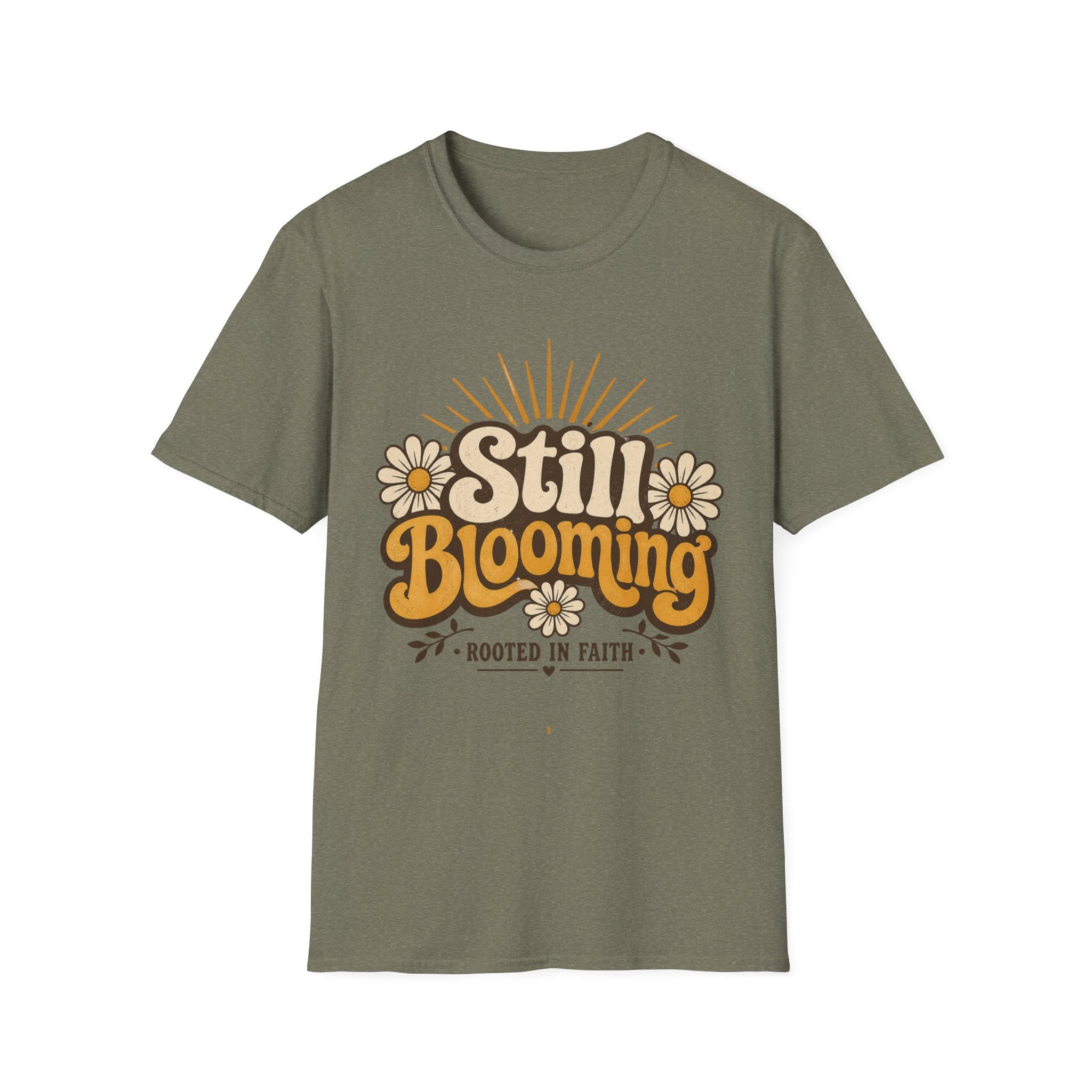 Still Blooming Retro T-Shirt