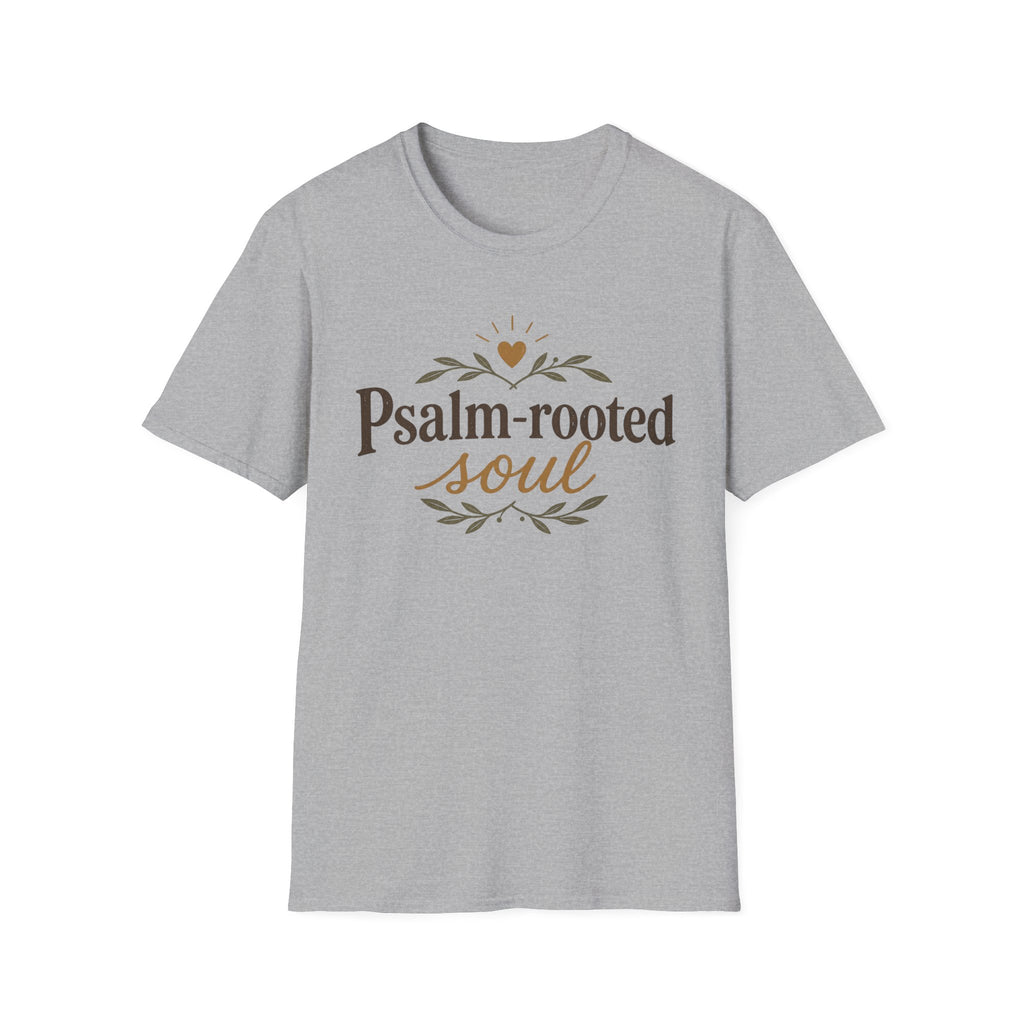 Psalm Rooted Soul with Vine T-Shirt