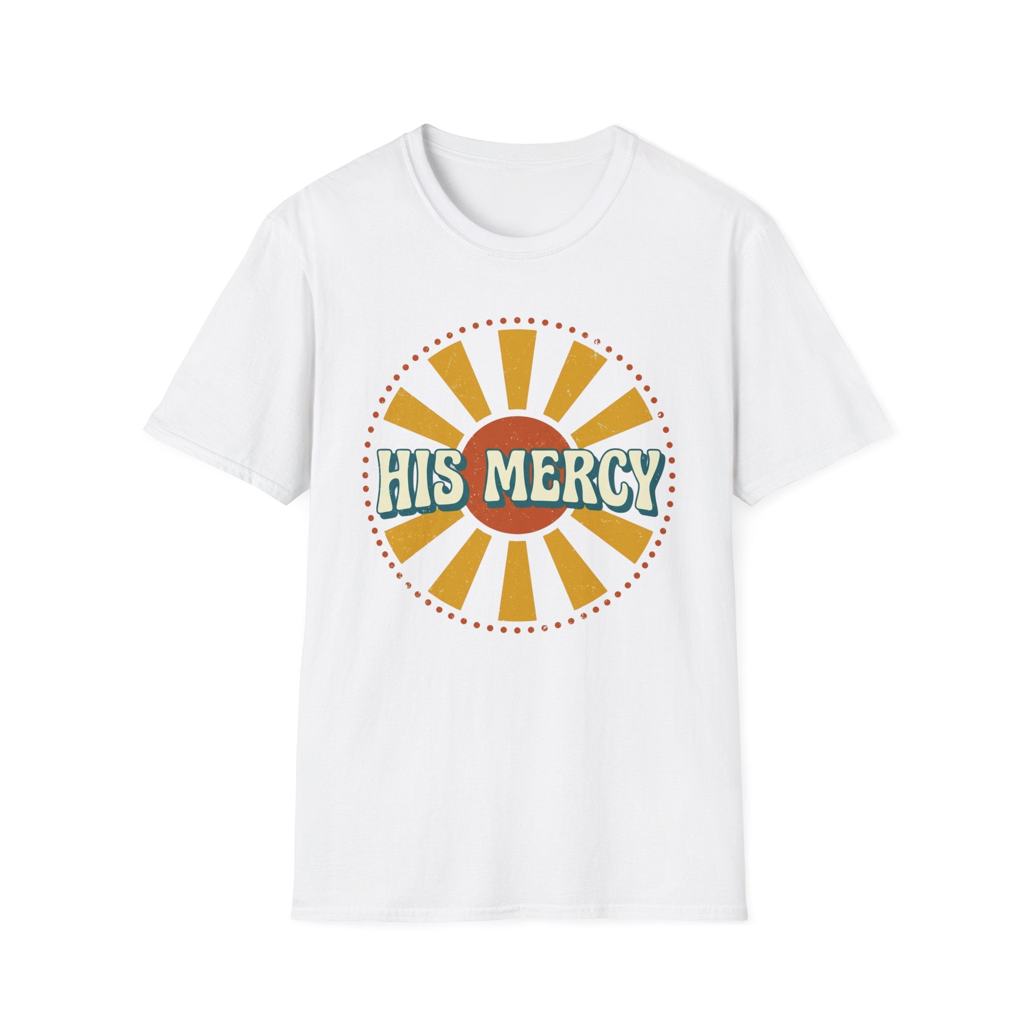 His Mercy Retro T-Shirt