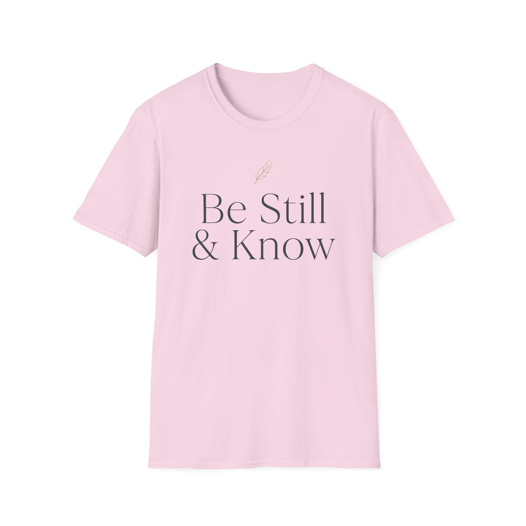 Be Still & Know Feather T-Shirt