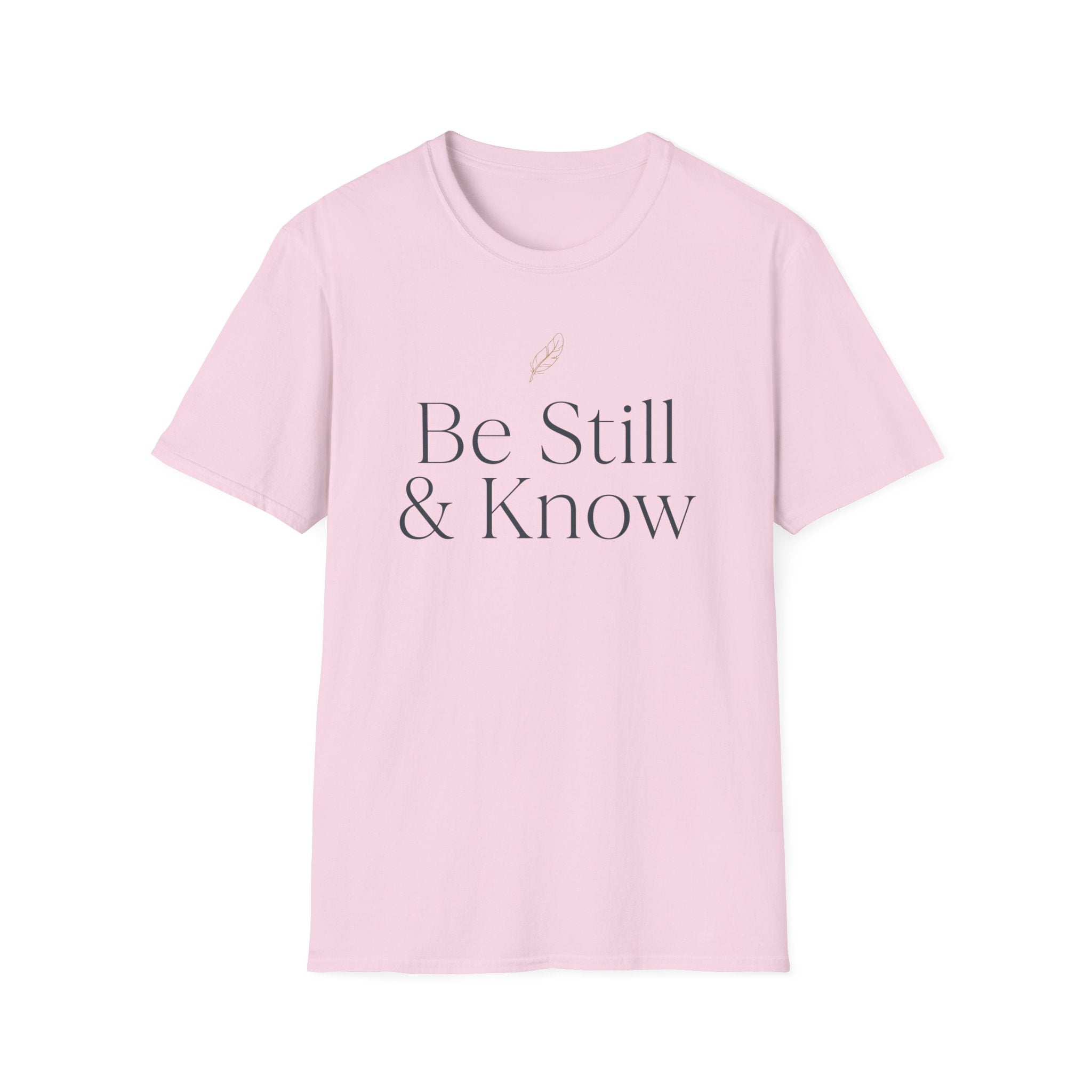 Be Still & Know Feather T-Shirt