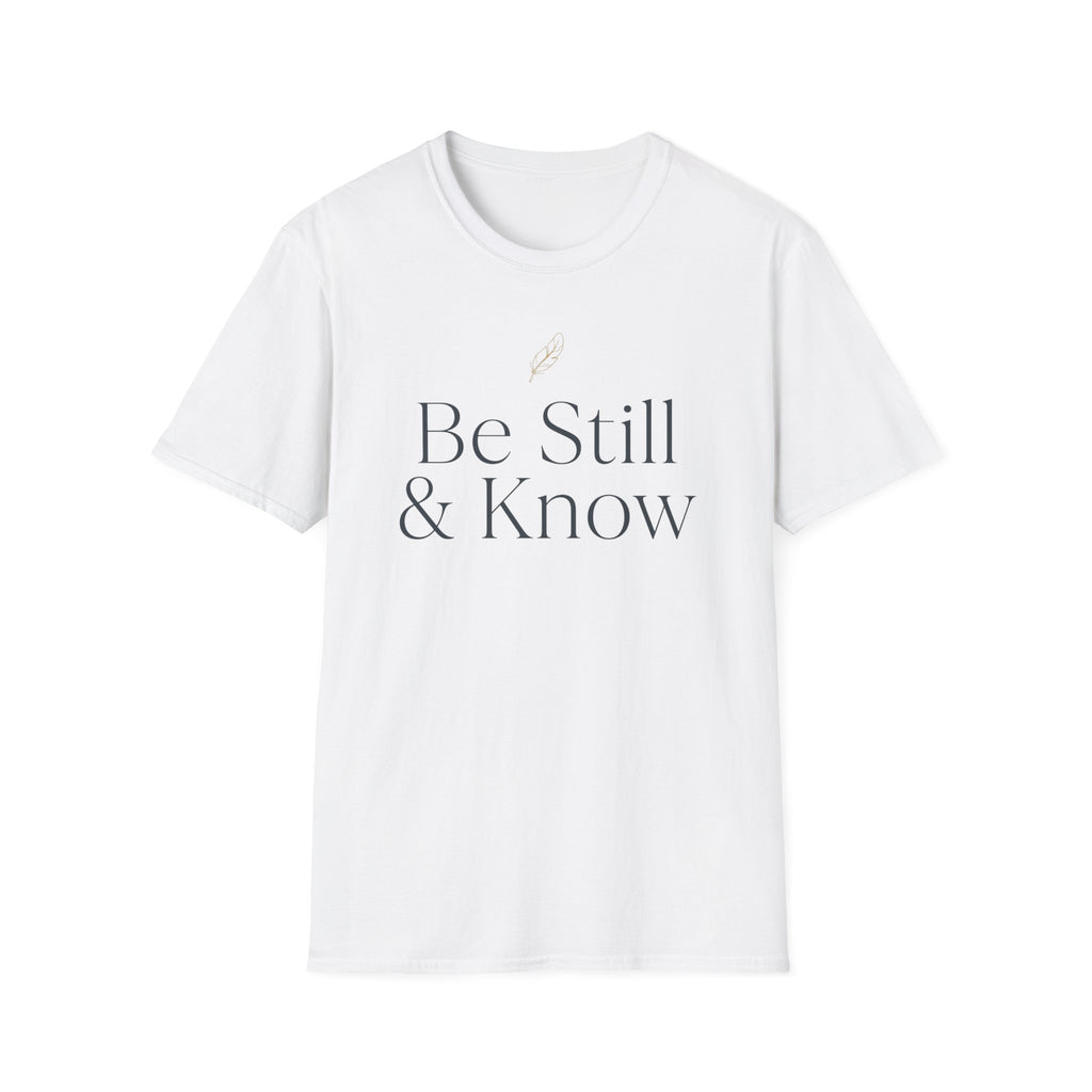 Be Still & Know Feather T-Shirt