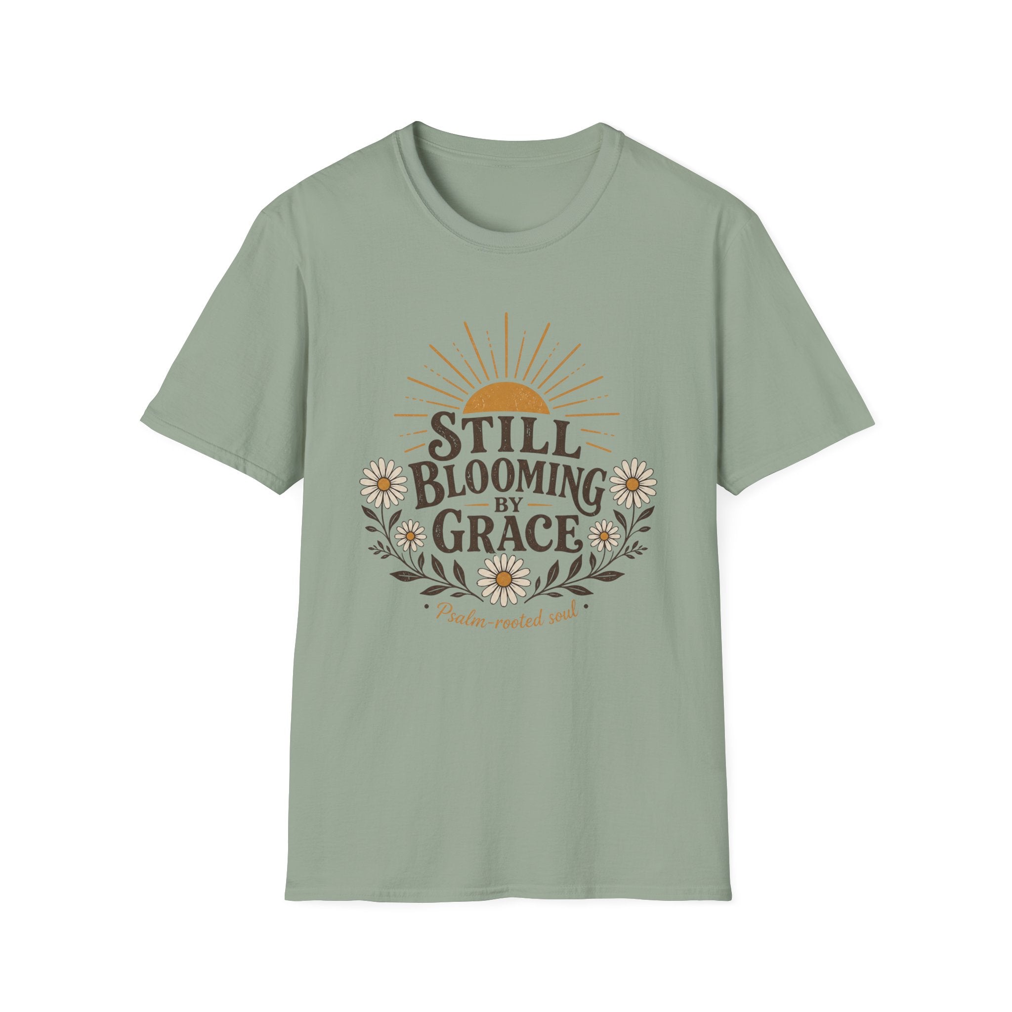 Still Blooming Psalm Rooted T-Shirt
