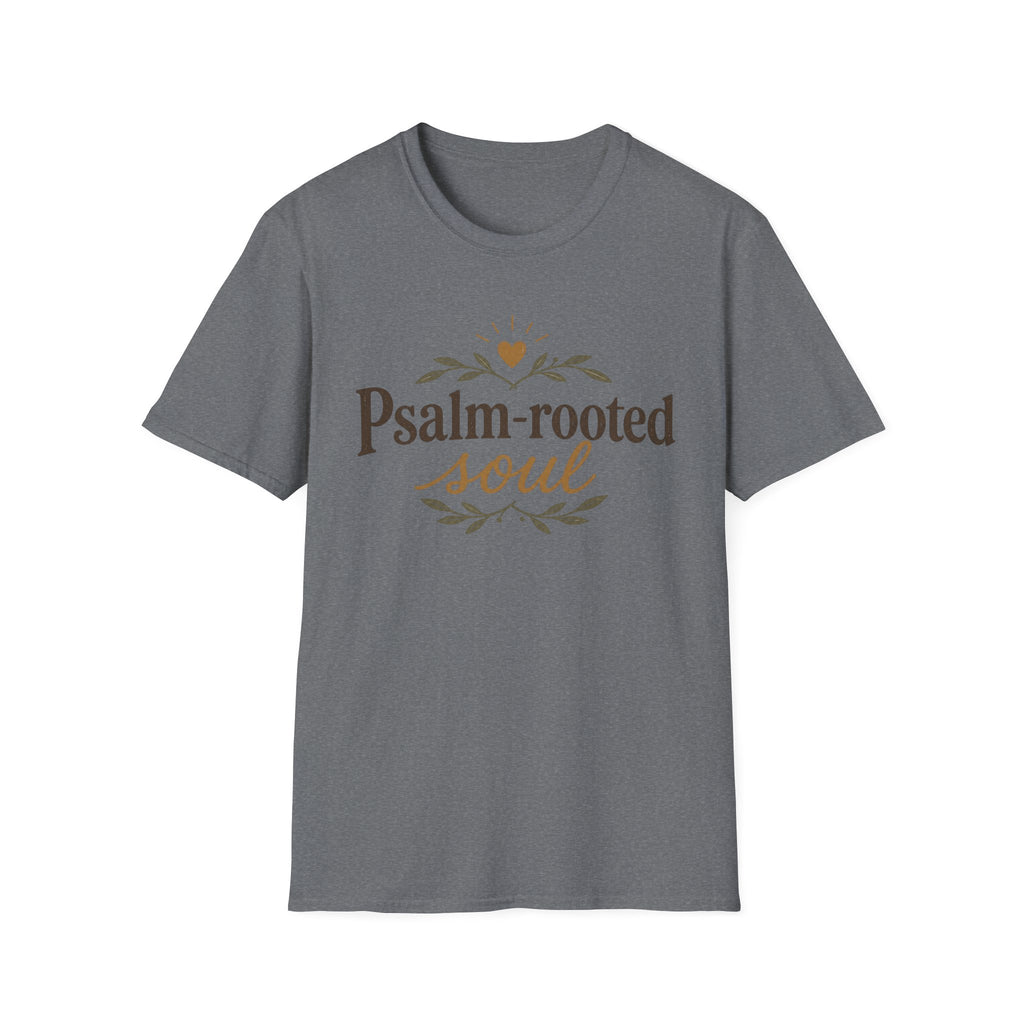 Psalm Rooted Soul with Vine T-Shirt