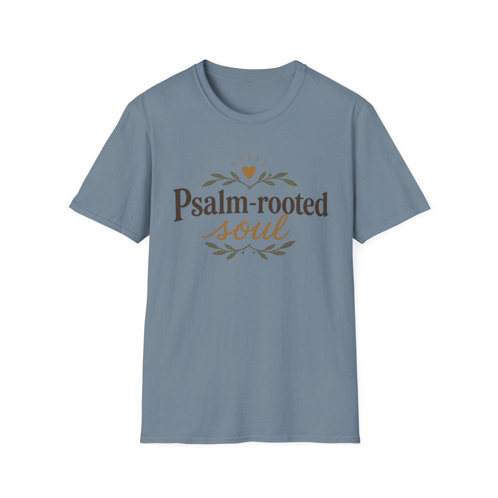 Psalm Rooted Soul with Vine T-Shirt