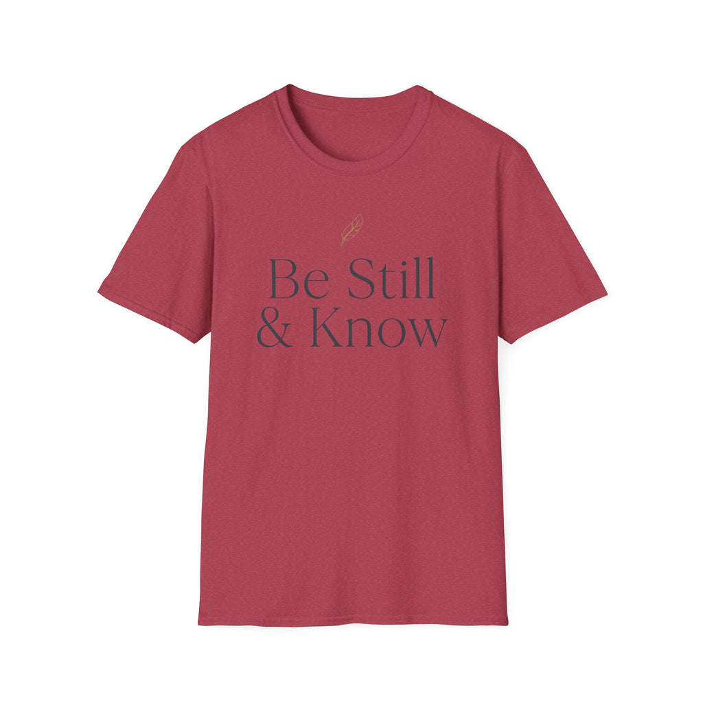 Be Still & Know Feather T-Shirt