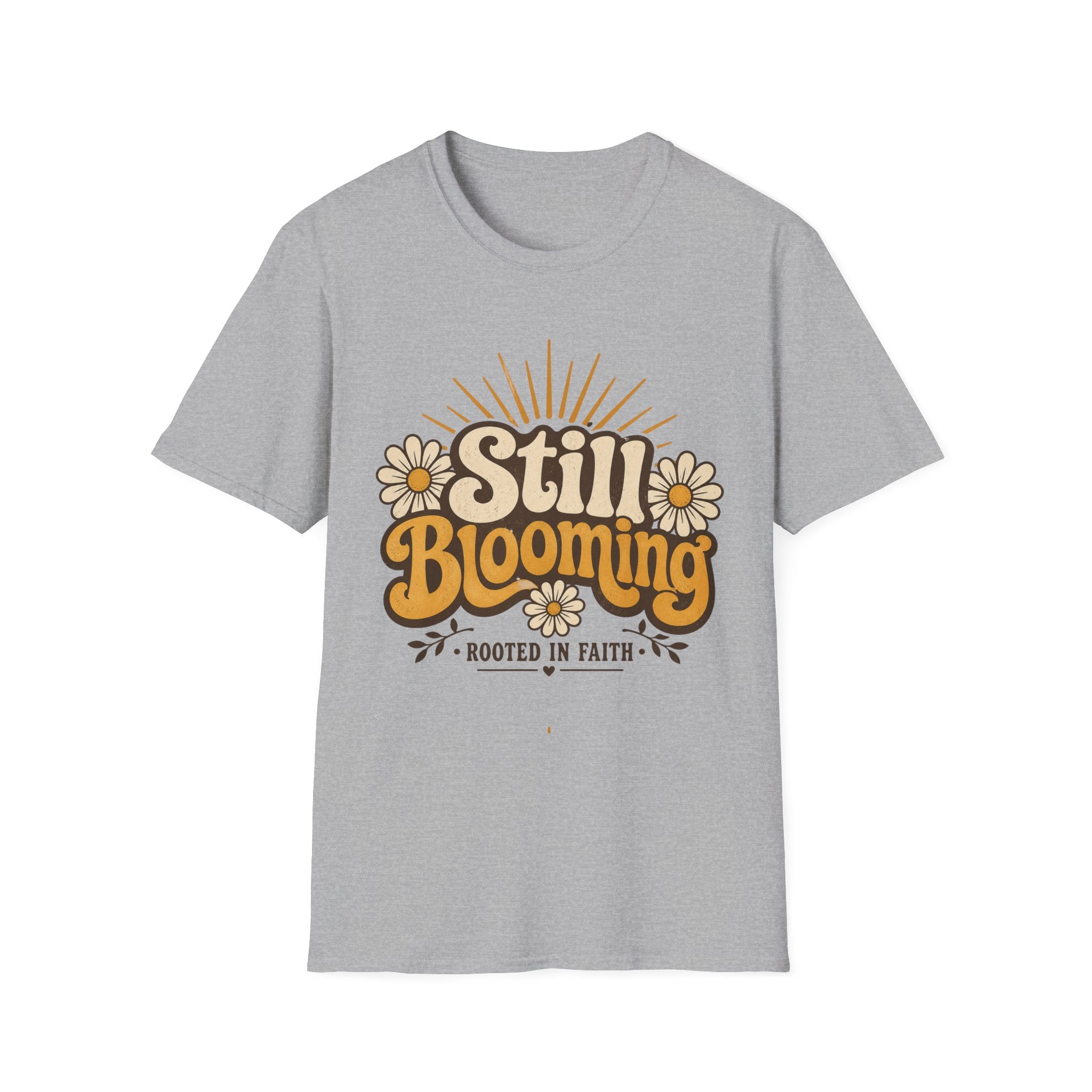 Still Blooming Retro T-Shirt