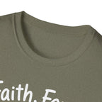 Faith, Family, and Freezer Meals T-Shirt