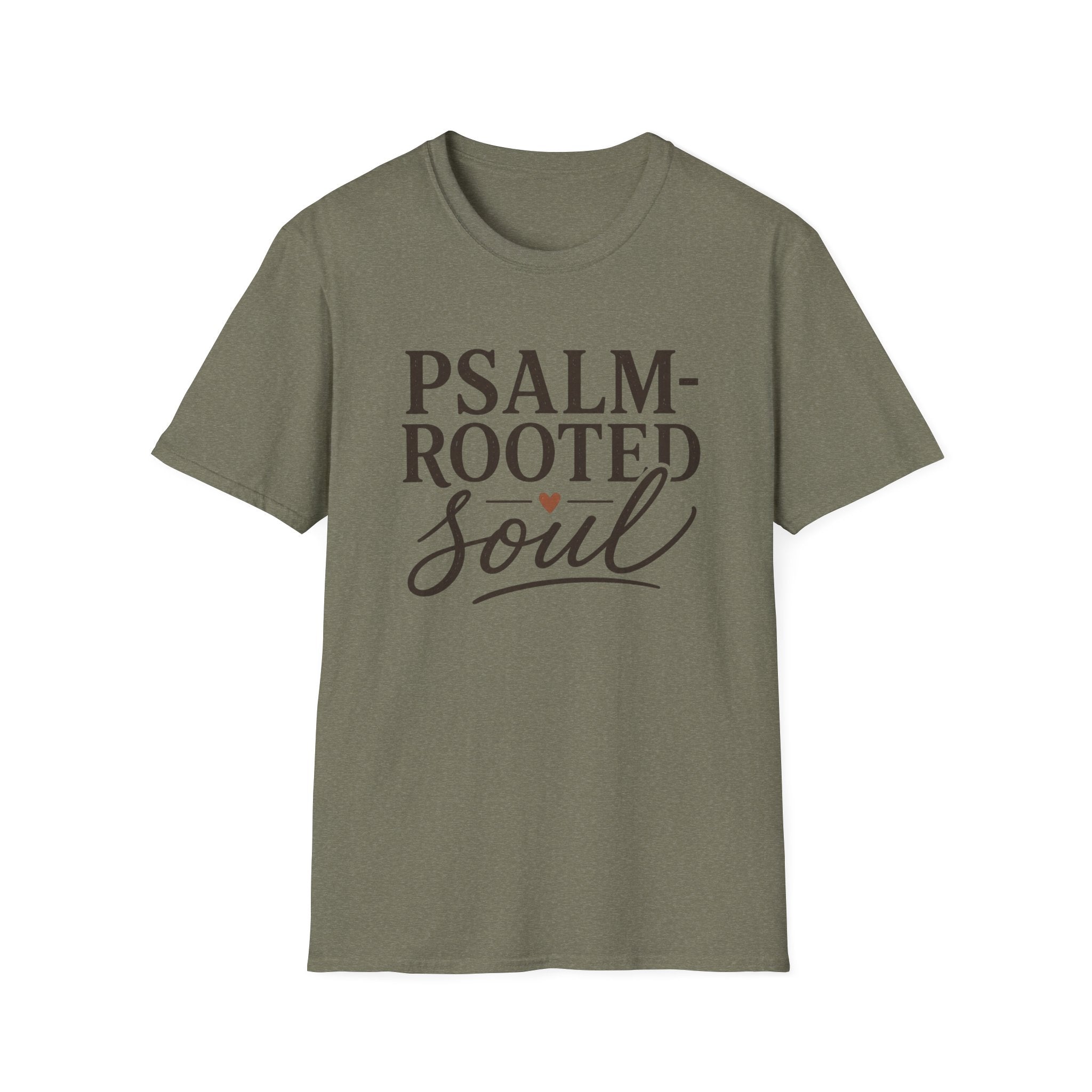 Psalm Rooted Soul Heart T-Shirt