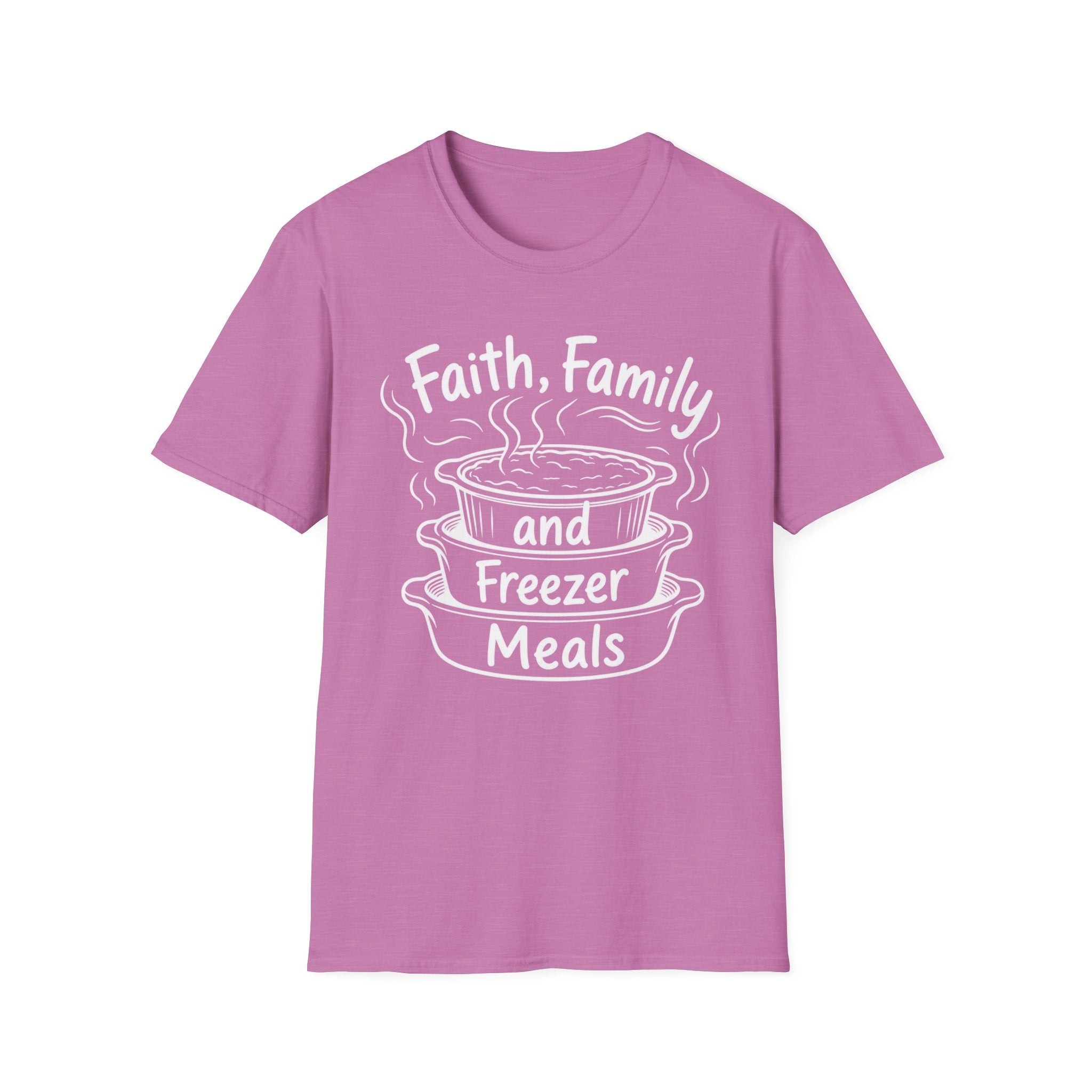Faith, Family, and Freezer Meals T-Shirt