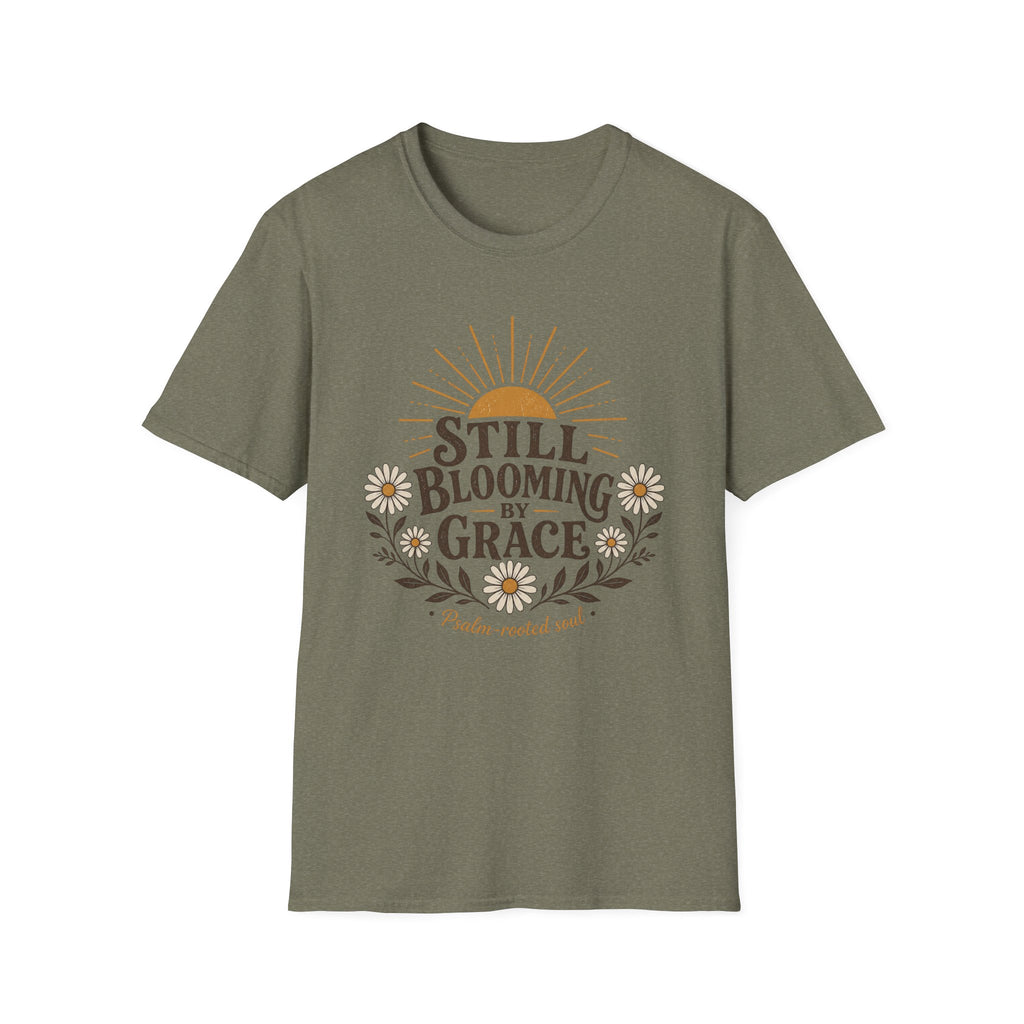 Still Blooming Psalm Rooted T-Shirt
