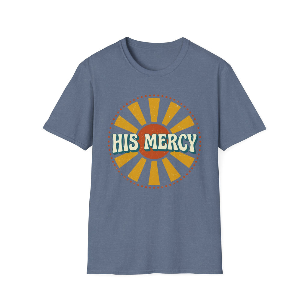 His Mercy Retro T-Shirt