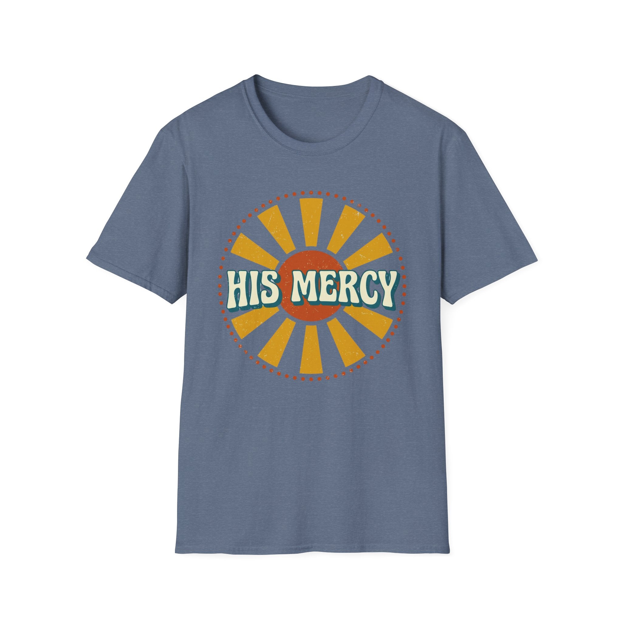 His Mercy Retro T-Shirt