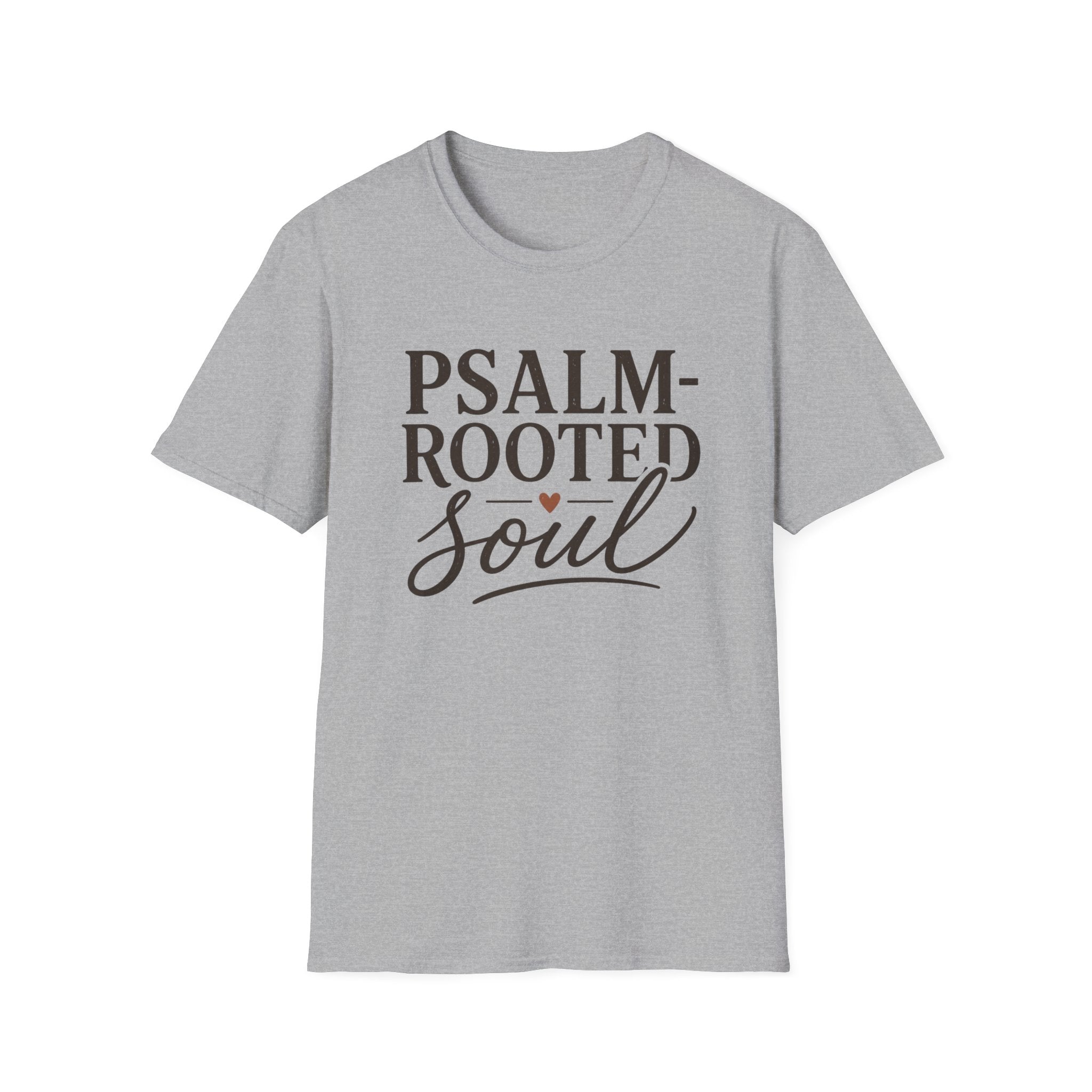 Psalm Rooted Soul Heart T-Shirt