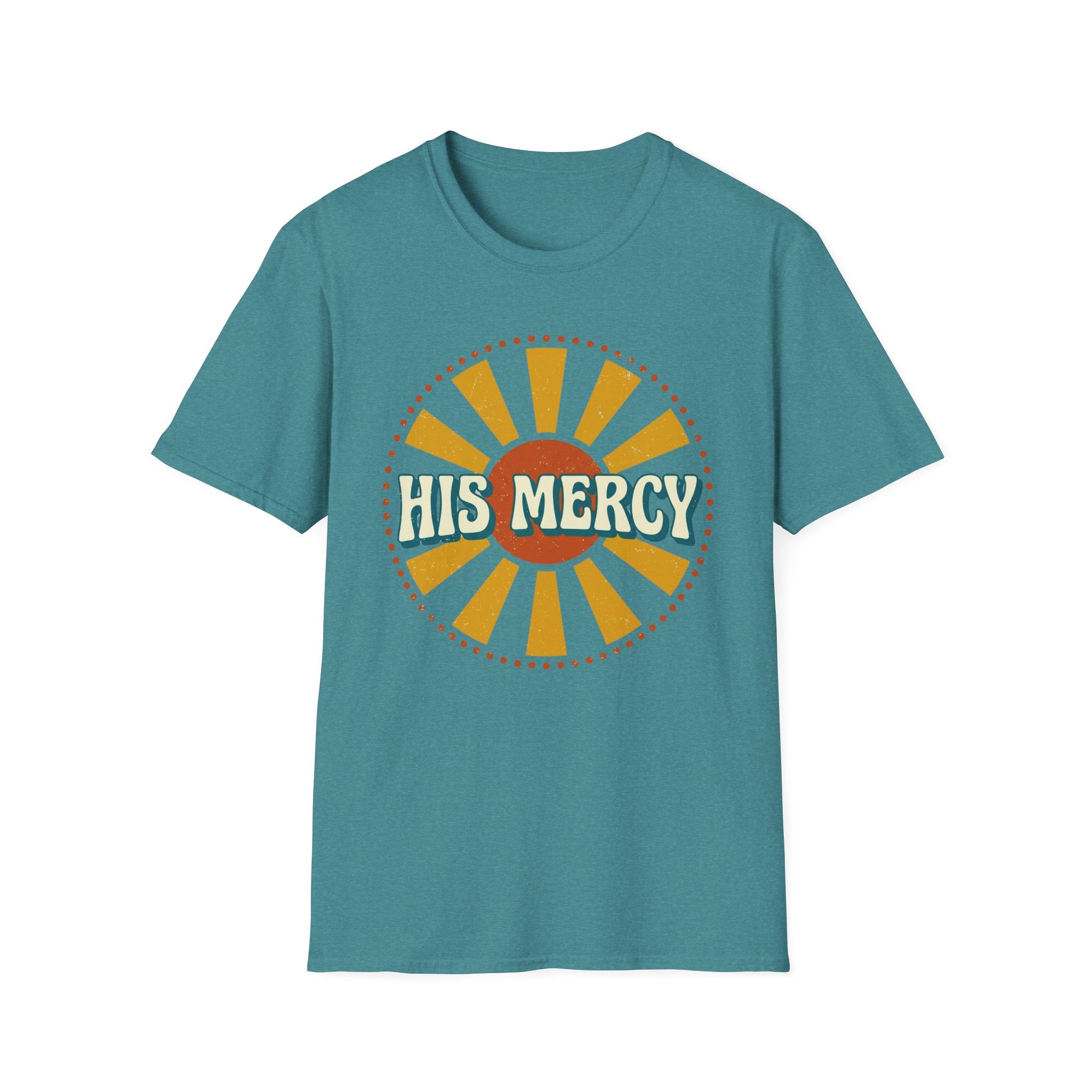 His Mercy Retro T-Shirt