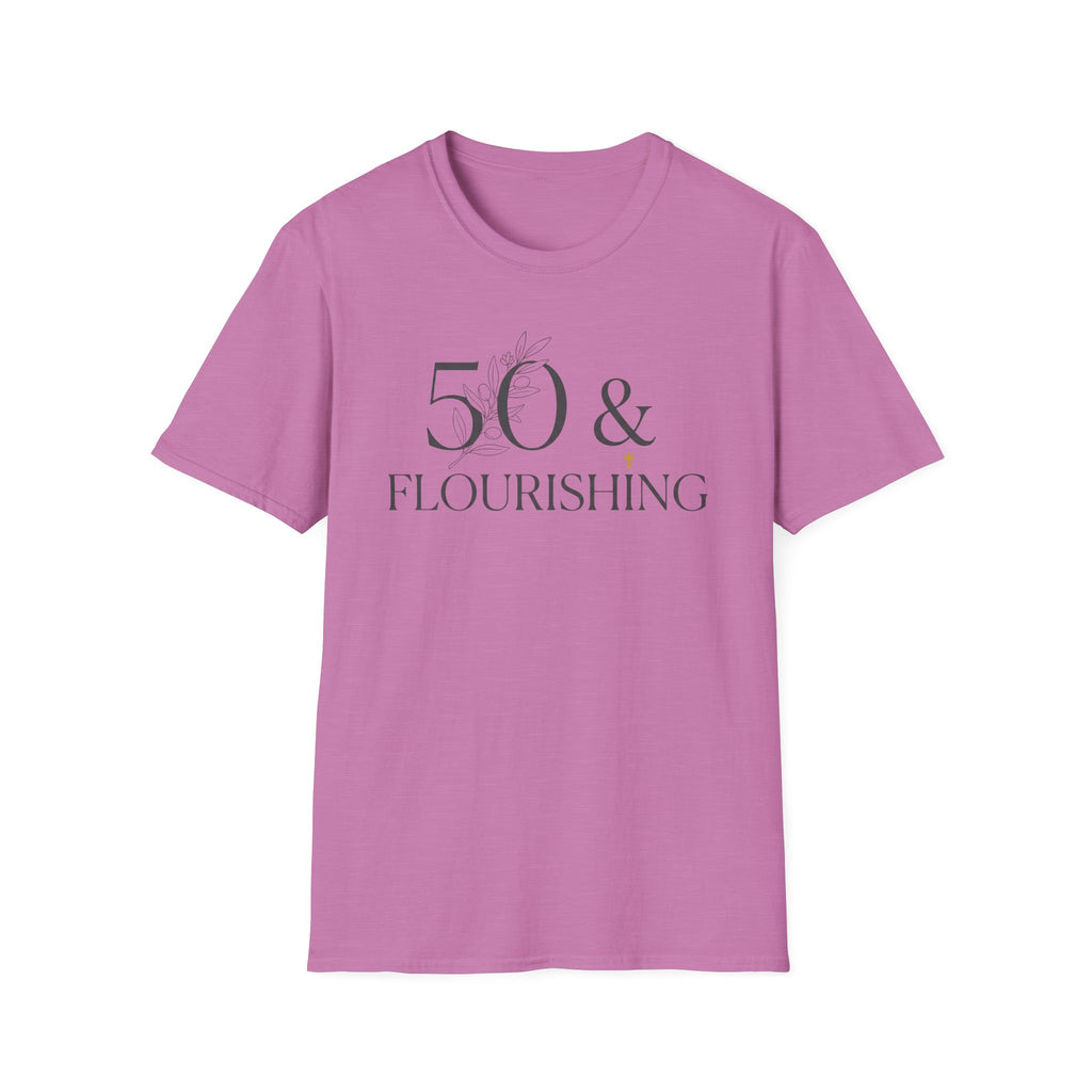 50 and Flourishing T-Shirt