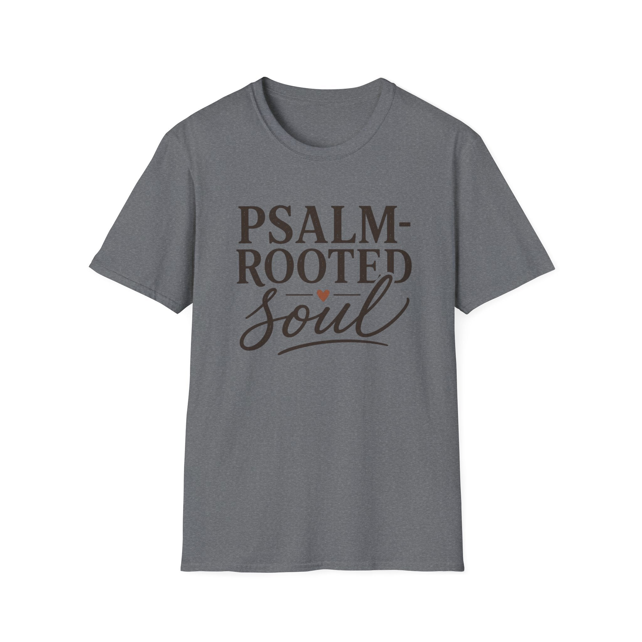 Psalm Rooted Soul Heart T-Shirt