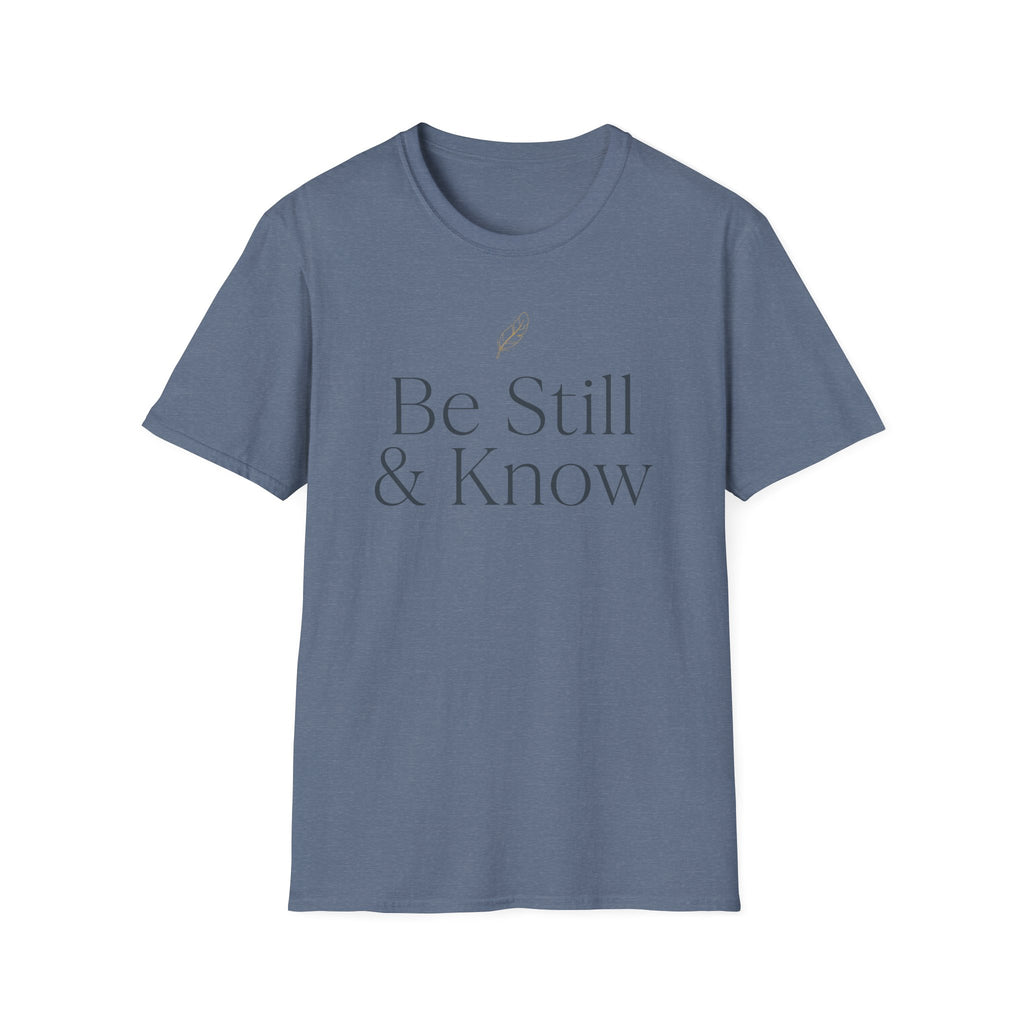 Be Still & Know Feather T-Shirt