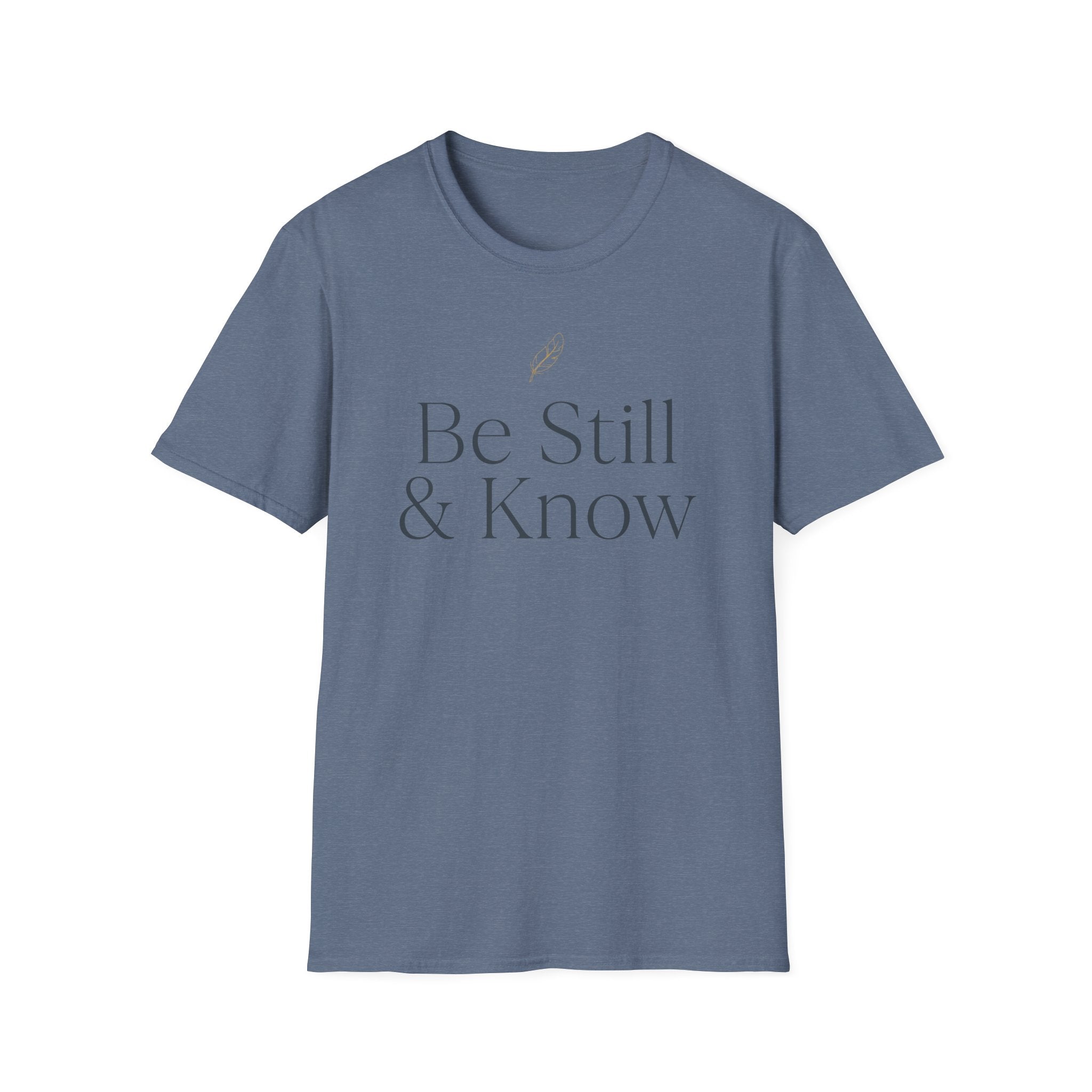 Be Still & Know Feather T-Shirt