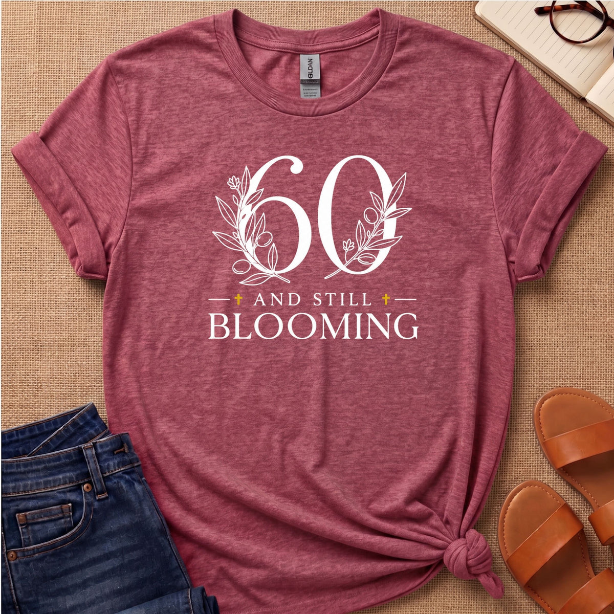 60 and Still Blooming T-Shirt