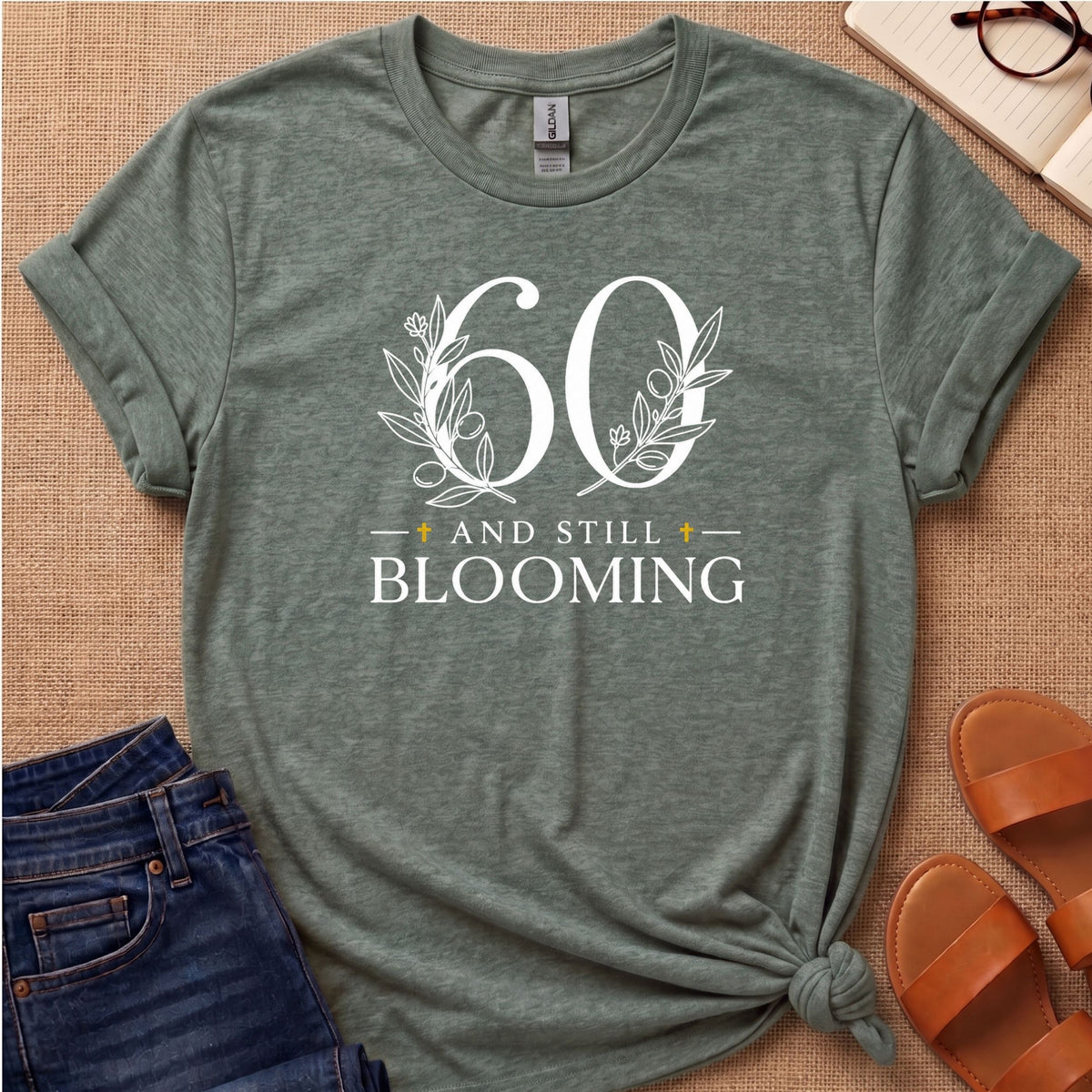 60 and Still Blooming T-Shirt