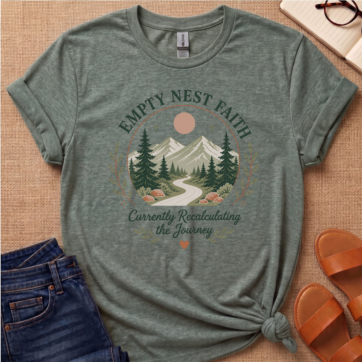 Empty Nest Faith River T-Shirt