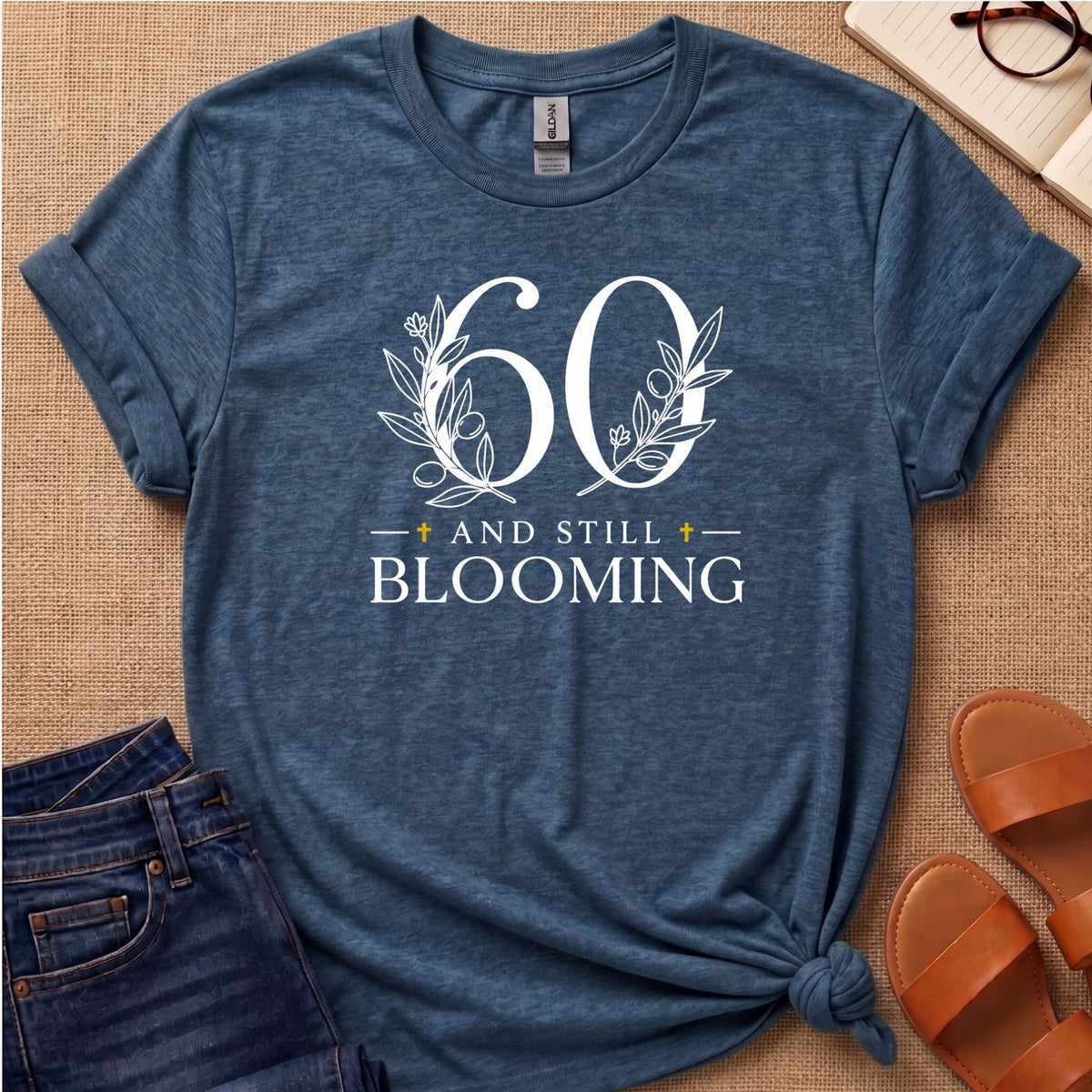 60 and Still Blooming T-Shirt