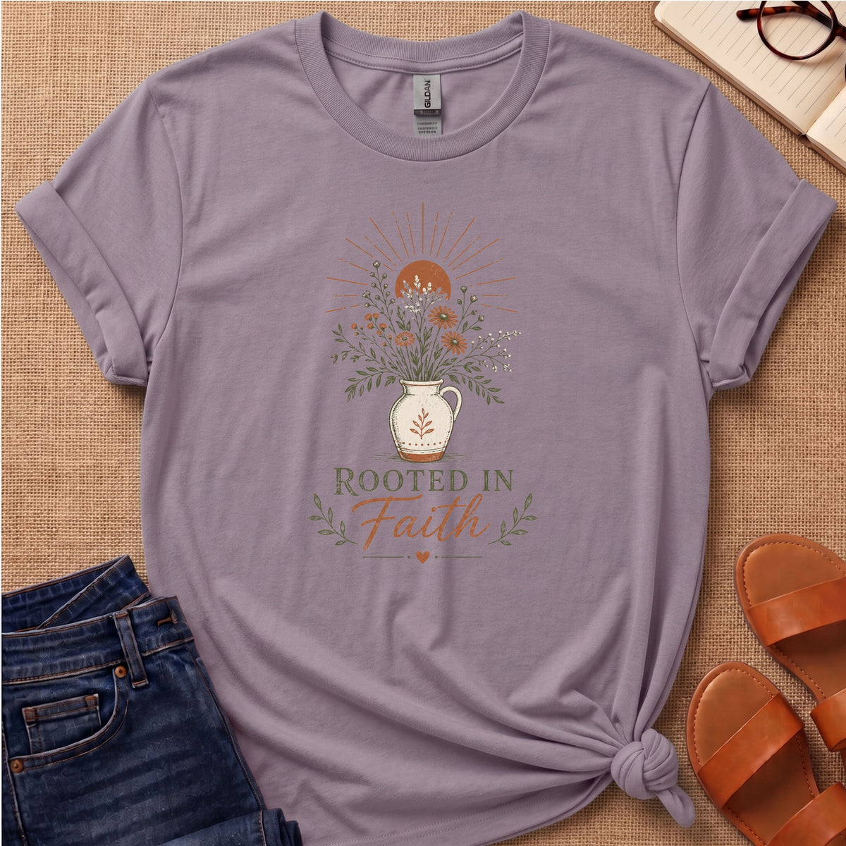 Rooted in Faith Sun T-Shirt