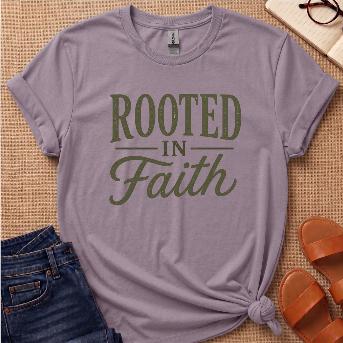 Rooted in Faith T-Shirt