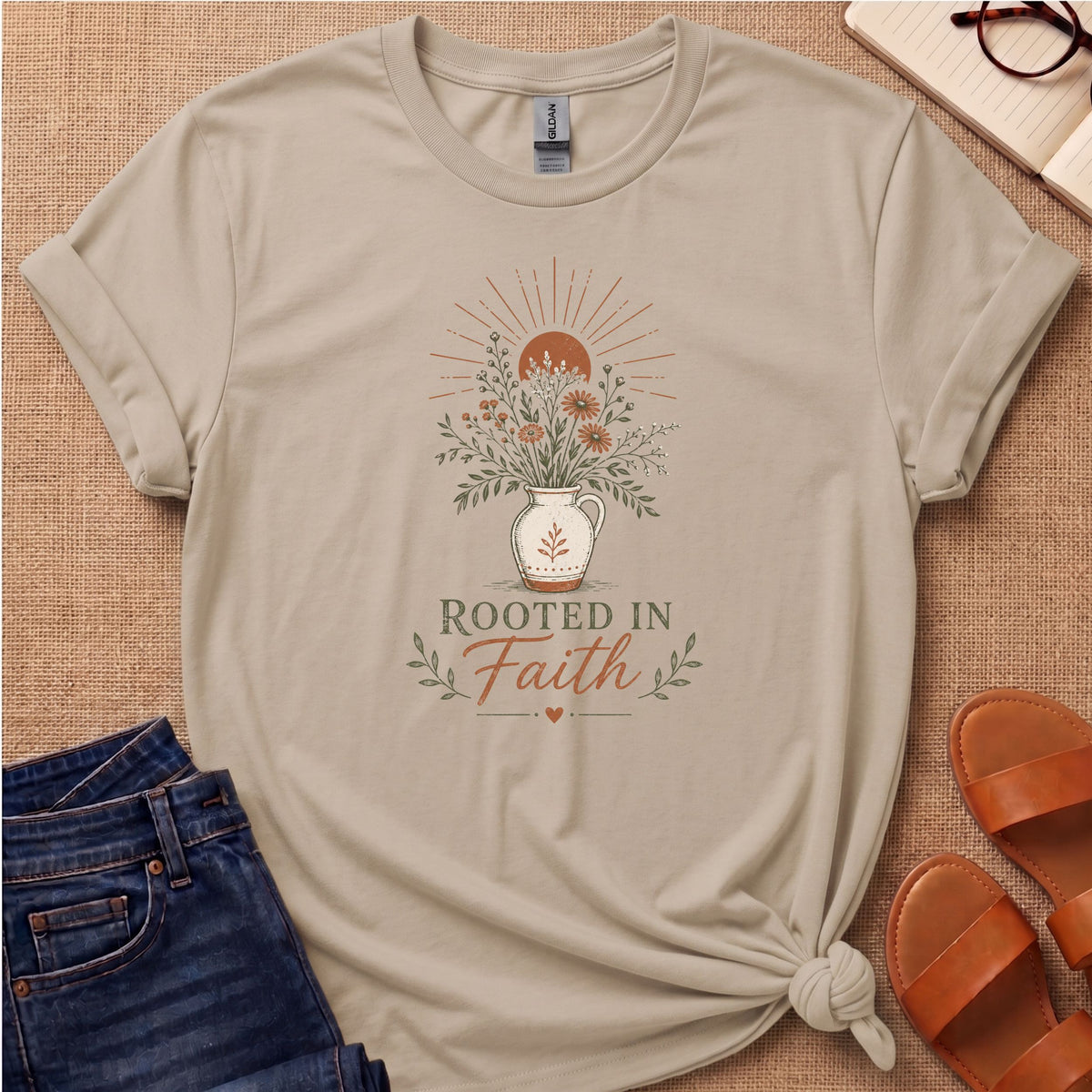 Rooted in Faith Sun T-Shirt