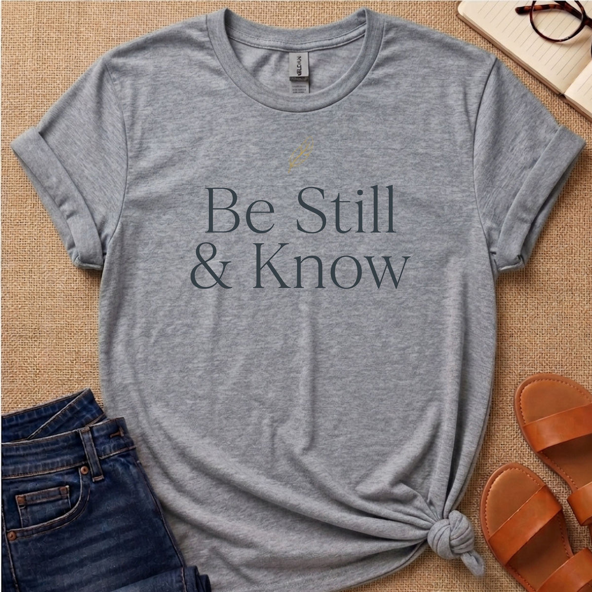 Be Still & Know Feather T-Shirt