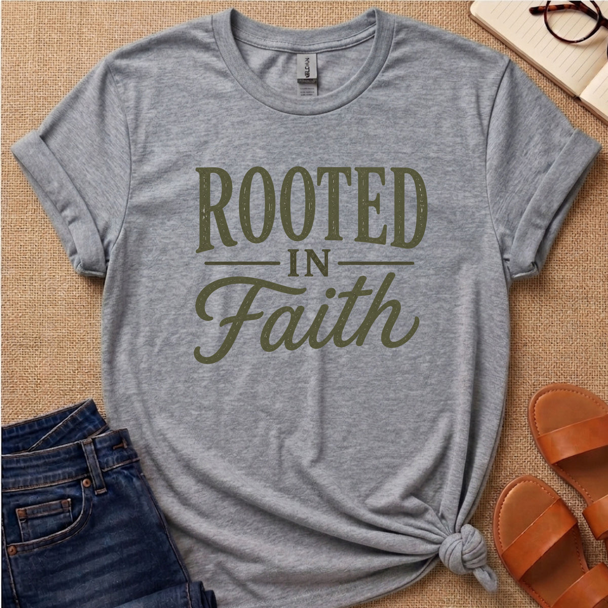 Rooted in Faith T-Shirt