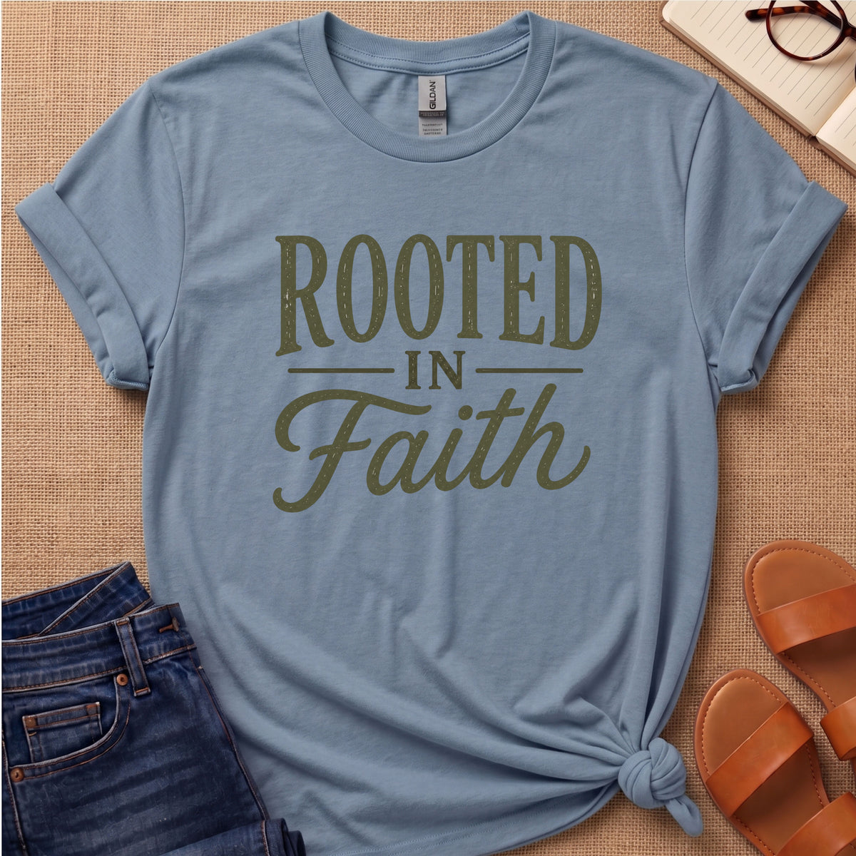 Rooted in Faith T-Shirt