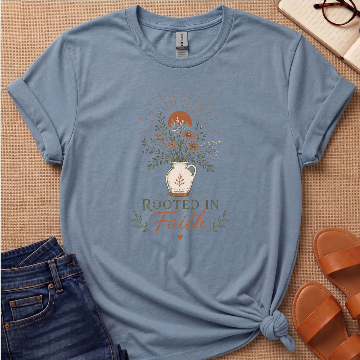 Rooted in Faith Sun T-Shirt
