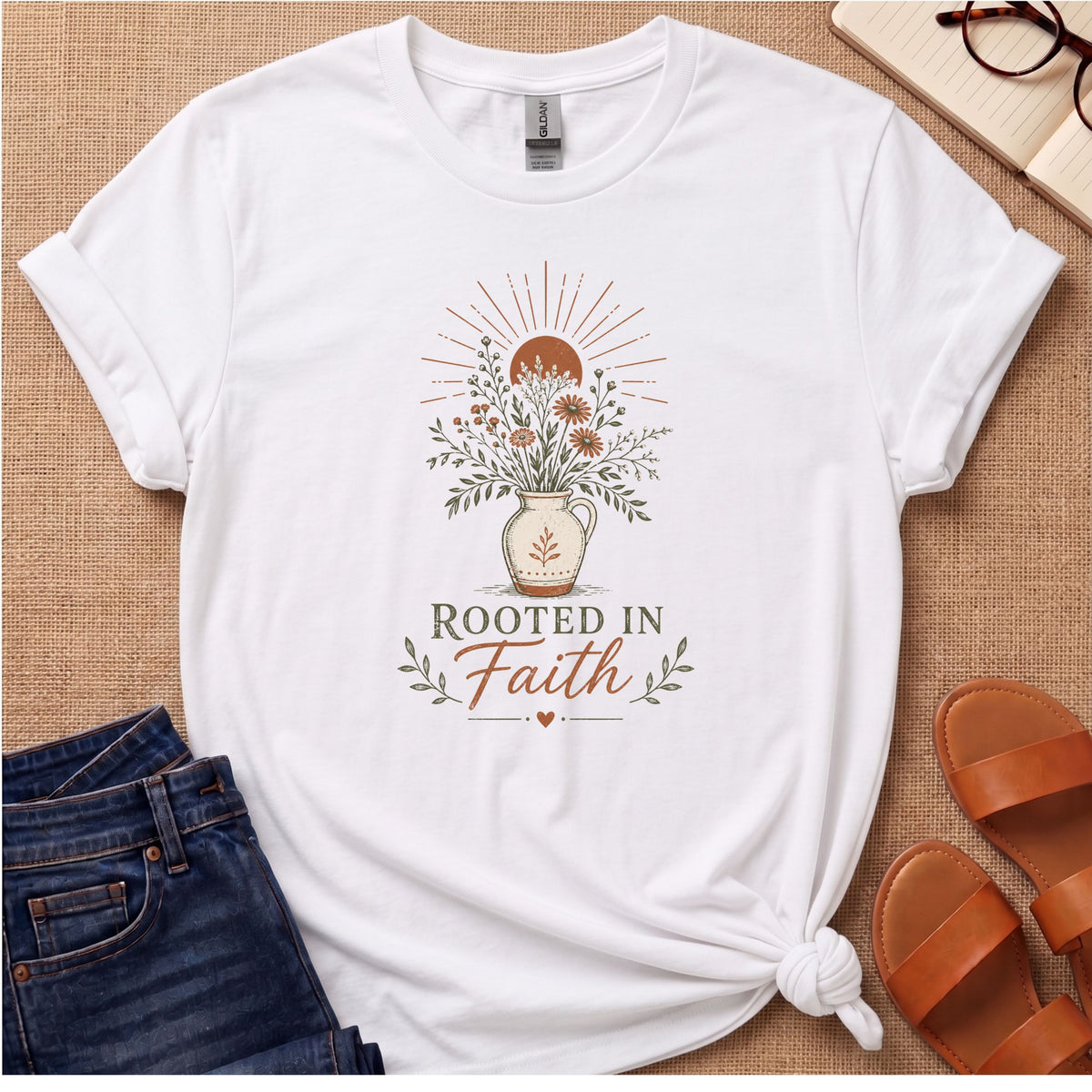 Rooted in Faith Sun T-Shirt