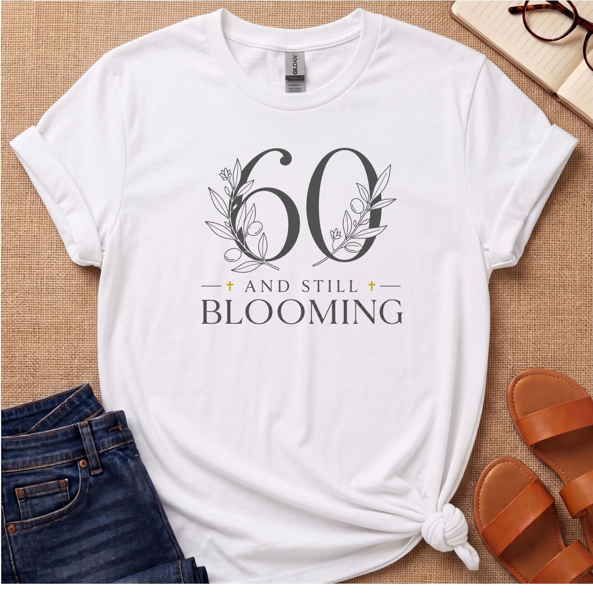 60 and Still Blooming T-Shirt