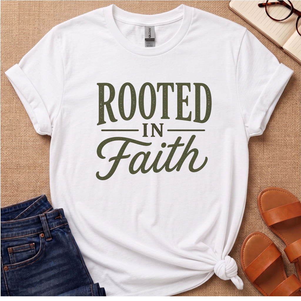 Rooted in Faith T-Shirt